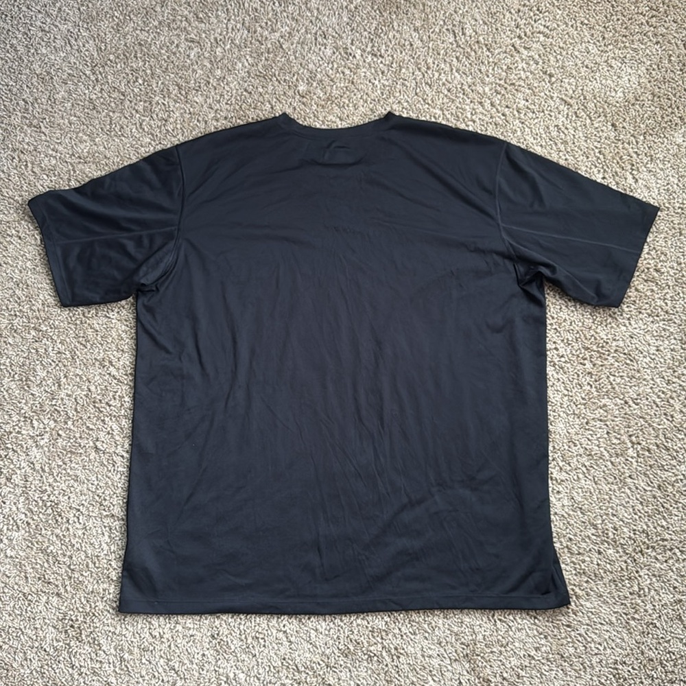 EUC Men's Columbia Hike Crew Black Short Sleeve Shirt Size XXL - Picture 9 of 11